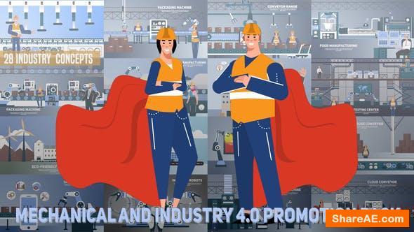 Videohive Mechanical and Industry 4_0 Promotion Pack