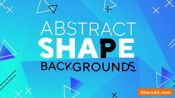 Videohive Abstract Shape Backgrounds