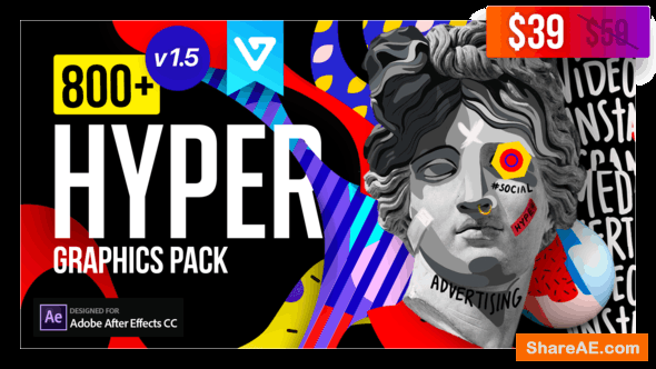 Videohive Hyper - Graphics Pack