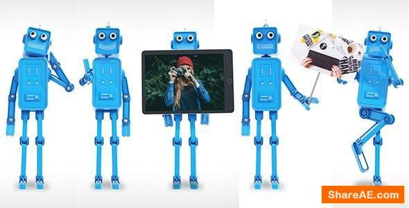 Videohive Funny Robot Character - Animation Toolkit