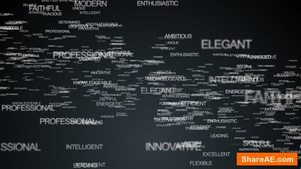 Words Reveal - After Effects Project (Videohive)