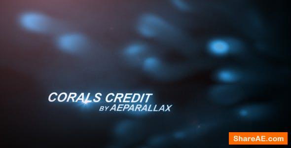 Videohive Underwater Title Sequence - Abstract Corals