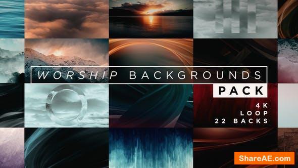 Videohive Worship Backgrounds Pack