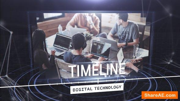 Videohive Digital Techonology Timeline