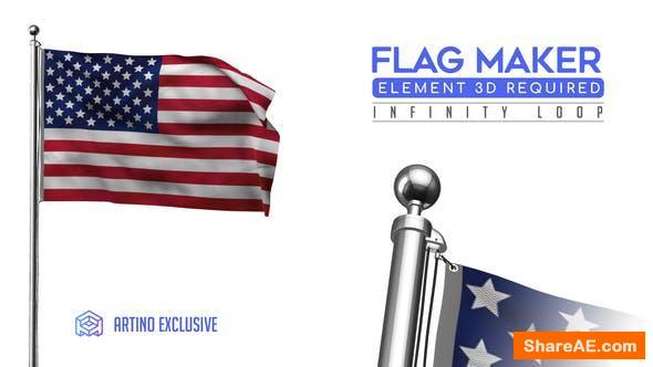 Videohive Flag Maker 25588451