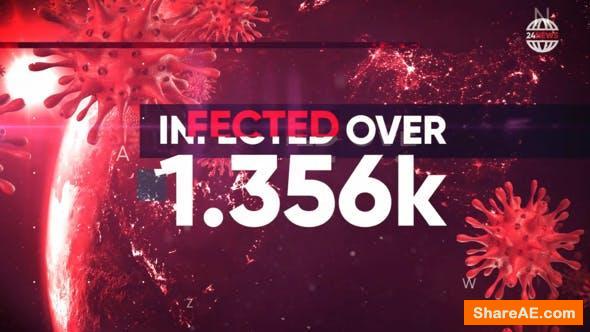 Videohive Pandemia - Hot News, Stats, Politics Opener