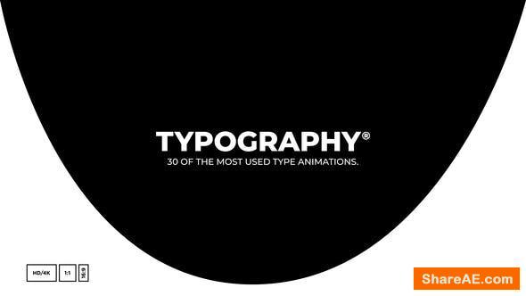 Videohive Essential Typography Toolkit