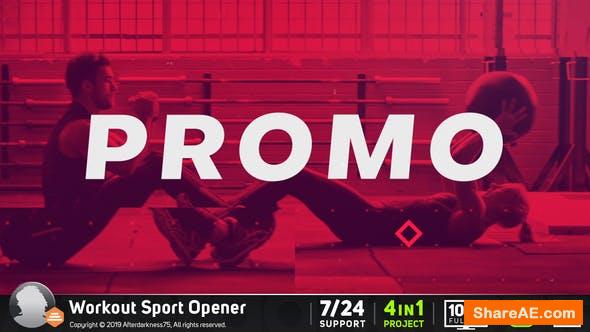 Videohive Workout Sports Opener