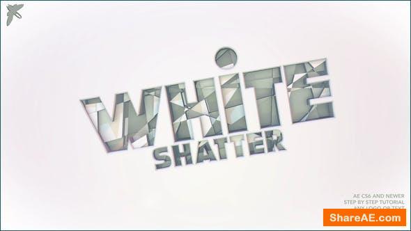 Videohive White Shatter Logo
