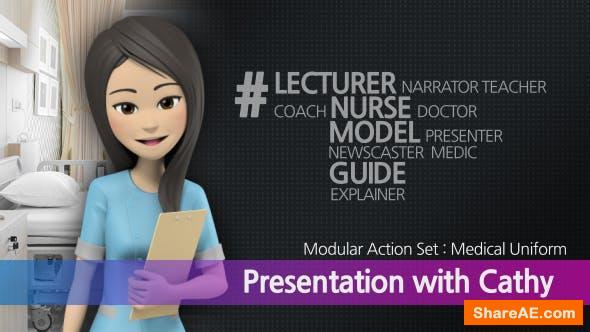 Videohive Presentation With Cathy: Medical Uniform