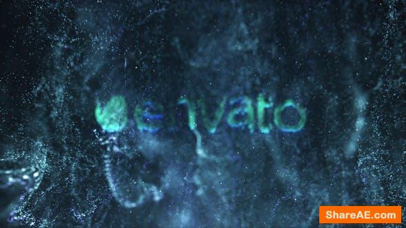 Videohive Magic Fluid Particles Logo