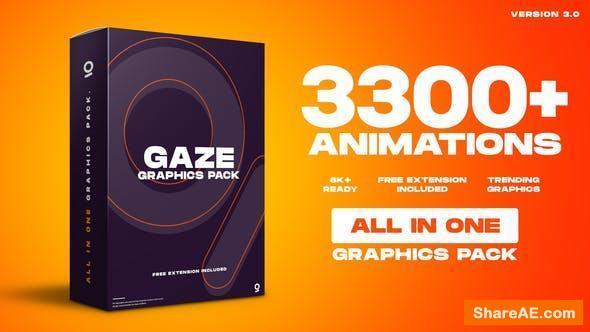 Videohive Gaze - Graphics Pack v3.0 [Cracked]