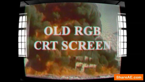 Videohive Old RGB CRT Screen