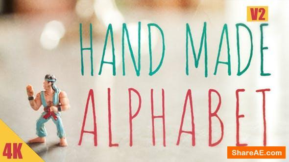 Videohive Hand Made Alphabet V2