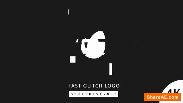 Videohive Fast Glitch Logo 20676583