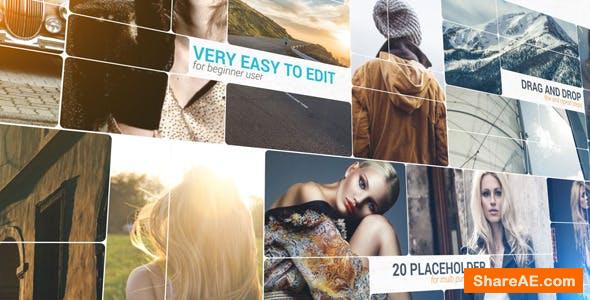 Videohive 3D Slice Photo Slideshow