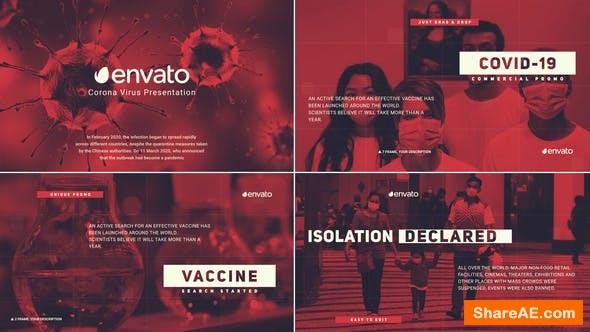 Videohive Corona Virus Intro | Covid-19 Opener