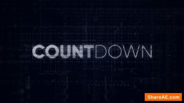 Videohive Countdown - Digital Opener