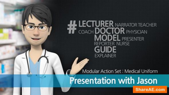 Videohive Presentation With Jason: Medical Uniform