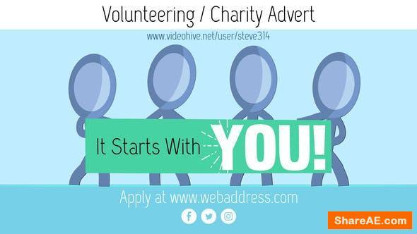 Videohive Volunteer Fundraising Advert / NGO Charity Campaign