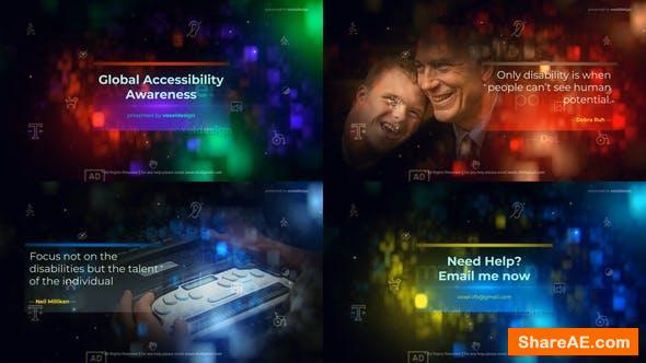 Videohive Global Accessibility Awareness Opener