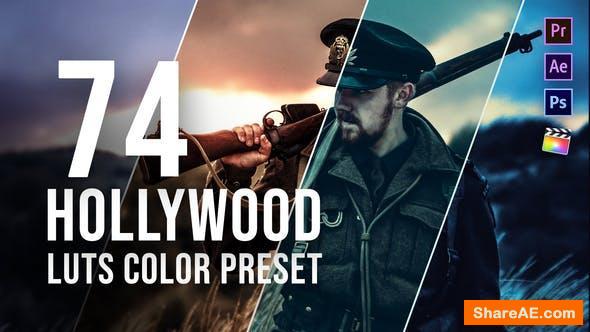 Videohive Hollywood LUT Color Grading Pack - Premiere Pro