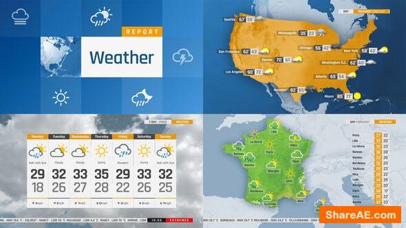 Videohive The Complete World Weather Forecast ToolKit