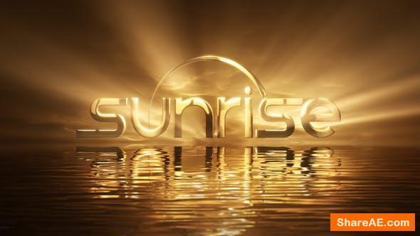 Videohive Sunrise Logo