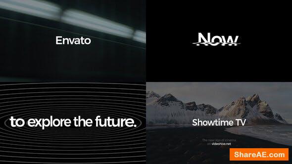 Videohive Showtime l Opener