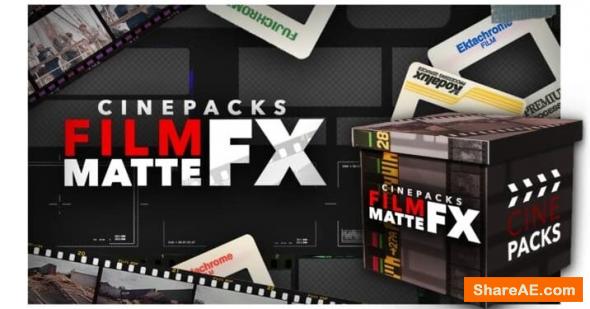 Film Matte FX includes - CinePacks