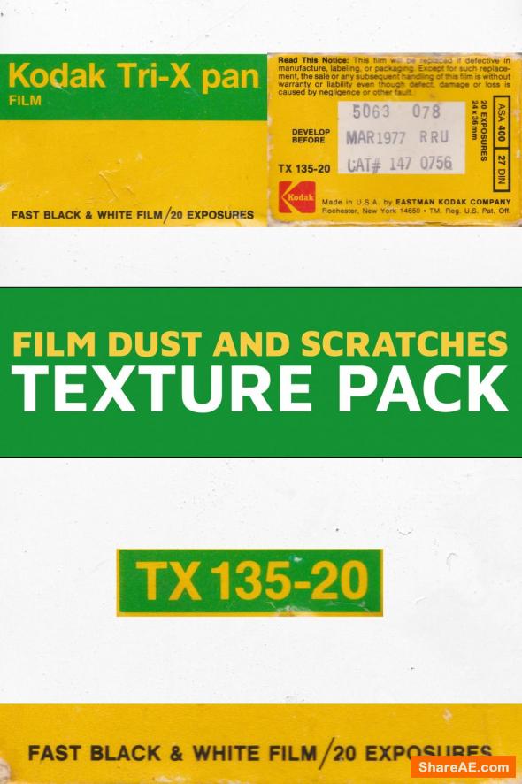 Film Dust and Scratches Pack PRO - Master Filmmaker