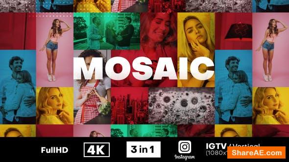 Videohive Mosaic Fast Intro 30930486