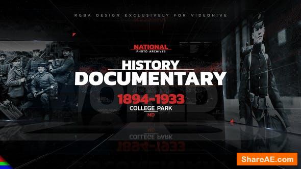Videohive History Documentary | Promo 30860928