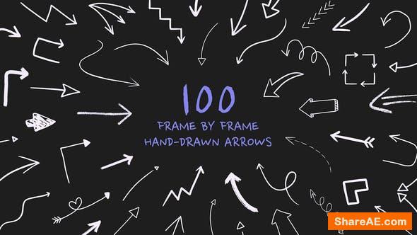 Videohive Frame By Frame Hand Drawn Arrows 34067494
