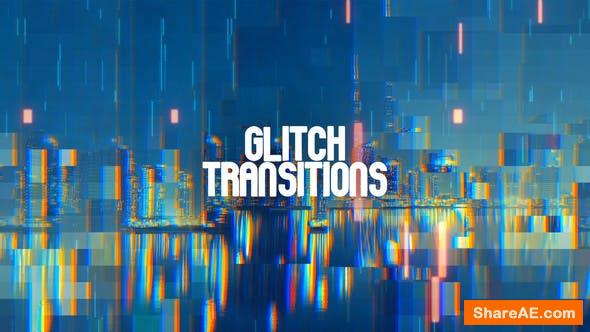 Videohive Glitch Transitions 30504283