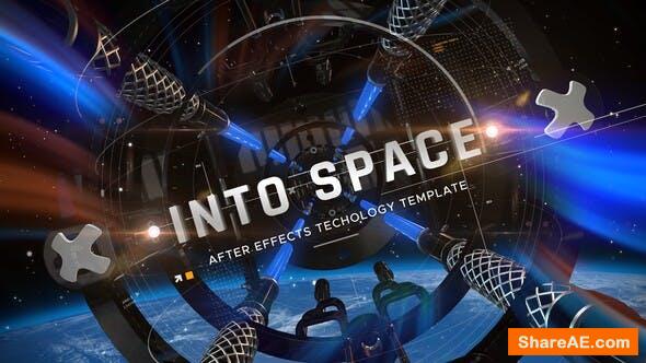 Videohive Into Space Technology Slideshow 27193844