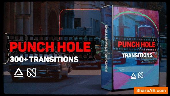 Videohive  Punch Hole Transitions Library 35526145