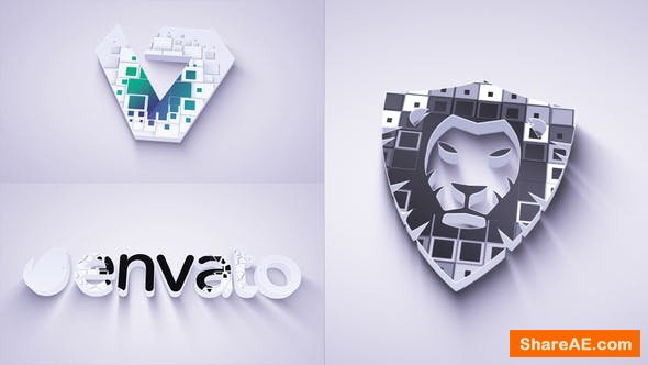 VIDEOHIVE Clean Logo Reveal 36368848