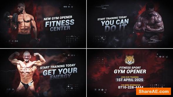 Videohive Fitness Sport Gym Promo // Fitness Sports Opener